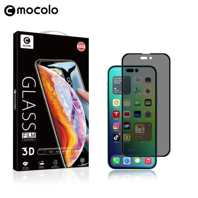 Mocolo Full Glue Privacy Tempered Glass Apple iPhone 14 Pro Μαύρο