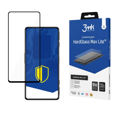 3MK HardGlass Max Lite Full Screen Xiaomi Poco F4 5G Μαύρο