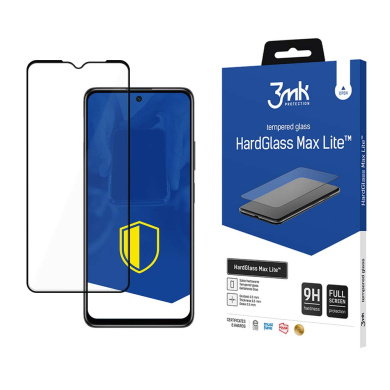 3MK HardGlass Max Lite Full Screen Xiaomi Poco M4 5G Μαύρο