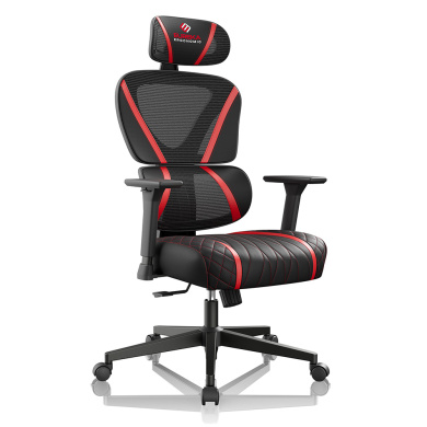 Gaming Καρέκλα - Eureka Ergonomic® ERK-GC06-R Μαύρο/Κόκκινο