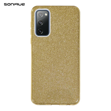Θήκη Σιλικόνης Sonique Shiny Samsung Galaxy S20 FE 4G/5G Χρυσό