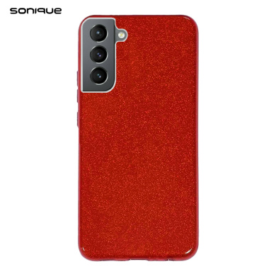Θήκη Σιλικόνης Sonique Shiny Samsung Galaxy S22 Plus Κόκκινο