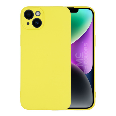 Θήκη Σιλικόνης My Colors Sonique Apple iPhone 14 Κίτρινο
