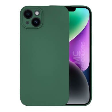 Θήκη Σιλικόνης My Colors Sonique Apple iPhone 14 Πράσινο Σκούρο