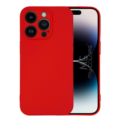 Θήκη Σιλικόνης My Colors Sonique Apple iPhone 14 Pro Max Κόκκινο