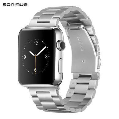 Λουράκι Stainless Steel Bracelet Sonique Classic για Apple Watch (42/44/45/49MM) Ασημί