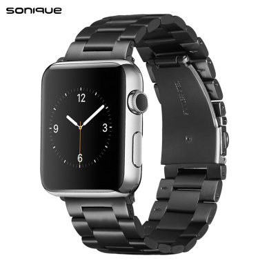 Λουράκι Stainless Steel Bracelet Sonique Classic για Apple Watch (42/44/45/49MM) Μαύρο