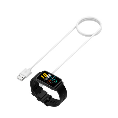 Καλώδιο Φόρτισης USB-A για Huawei Watch 7/6/6 Pro/ES/Fit 2/Fit/Fit New/ Kids 4 Pro/ Kids 4x 1 μέτρο Λευκό
