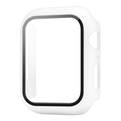 Θήκη Προστασία PC + Tempered Glass Sonique για Apple Watch Apple Watch 4/5/6/SE/SE 22 44mm Λευκό