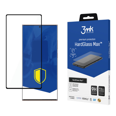 Προστατευτικό Οθόνης 3MK HardGlass Max Samsung (Finger Print) Galaxy Note 20 Ultra Μαύρο