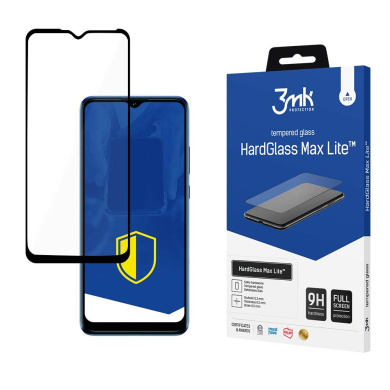 3MK HardGlass Max Lite Full Screen TCL 30 SE / TCL 30E Μαύρο