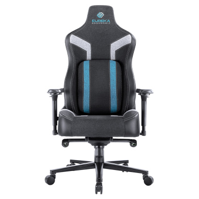 Gaming Καρέκλα - Eureka Ergonomic® ERK-GC08-BU Μαύρο/Μπλε