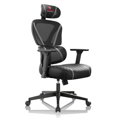 Gaming Καρέκλα - Eureka Ergonomic® ERK-GC06-GY Μαύρο/Γκρι