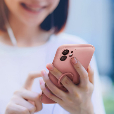 Θήκη Σιλικόνης Roar Amber Case Apple iPhone 13 Ροζ