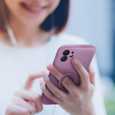 Θήκη Σιλικόνης Roar Amber Case Apple iPhone 13 Pro Max Μωβ