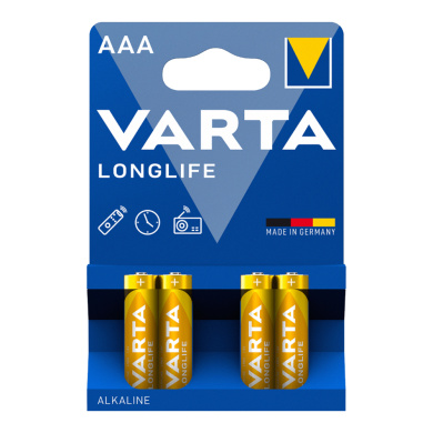 Μπαταρία Αλκαλική Varta R3 (AAA) 4 piecies Longlife