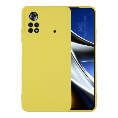 Θήκη Σιλικόνης My Colors Sonique Xiaomi Poco X4 Pro 5G Κίτρινο