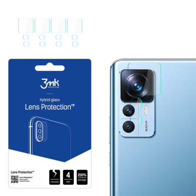 3MK FG Camera Lens Flexible Glass Film Prοtector 7H Xiaomi (4τμ) Xiaomi 12T  / Xiaomi 12T Pro