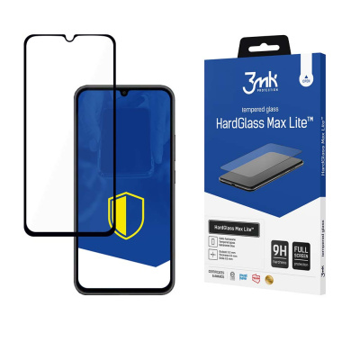 3MK HardGlass Max Lite Full Screen Samsung Galaxy A34 5G Μαύρο