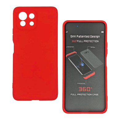 GKK 360 Full Body Protection Xiaomi Mi 11 Lite 4G / Mi 11 Lite 5G Κόκκινο
