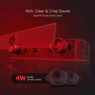 Gaming Soundbar -  Redragon Adiemus GS560 RGB Μαύρο