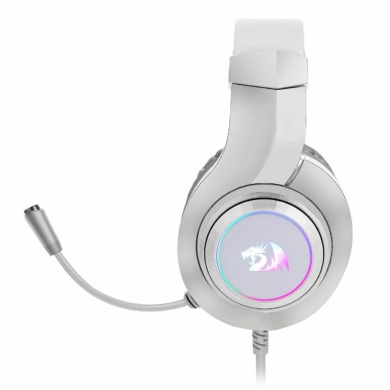Gaming Ακουστικά - Redragon H260W Hylas RGB (WHITE) Λευκό