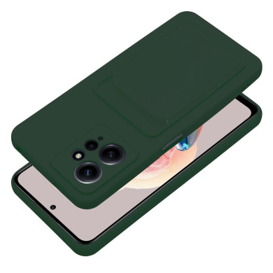 Θήκη Σιλικόνης Sonique Card Case Xiaomi Redmi Note 12 4G Πράσινο Σκούρο