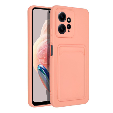 Θήκη Σιλικόνης Sonique Card Case Xiaomi Redmi Note 12 4G Ροζ