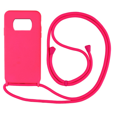 Θήκη Σιλικόνης με Κορδόνι CarryHang Sonique Xiaomi Poco X3 NFC / Poco X3 Pro Φουξ
