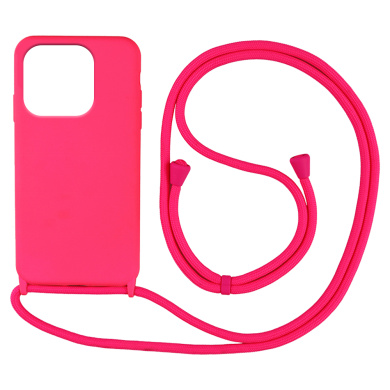 Θήκη Σιλικόνης με Κορδόνι CarryHang Sonique Xiaomi Redmi 12C Φουξ