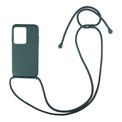 Θήκη Σιλικόνης με Κορδόνι CarryHang Sonique Xiaomi Redmi Note 12 4G Πράσινο Σκούρο