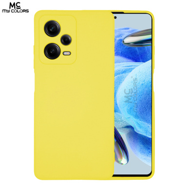 Θήκη Σιλικόνης My Colors Sonique Xiaomi Redmi Note 12 Pro 5G Κίτρινο