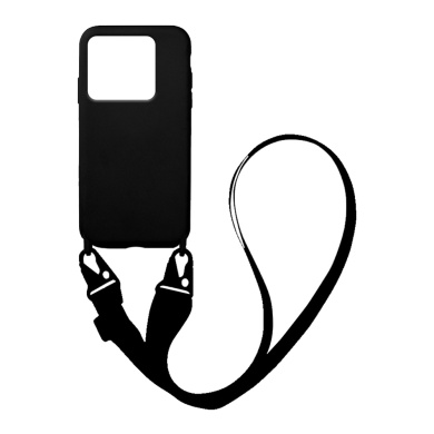 Θήκη Σιλικόνης με Strap CarryHang Sonique Xiaomi Xiaomi 13 Pro 5G Μαύρο