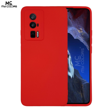 Θήκη Σιλικόνης My Colors Sonique Xiaomi Poco F5 Pro 5G Κόκκινο