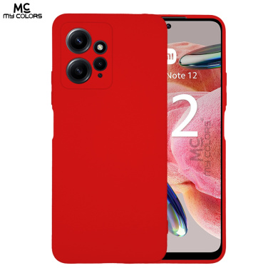 Θήκη Σιλικόνης My Colors Sonique Xiaomi Redmi Note 12 4G Κόκκινο