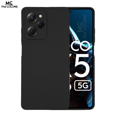 Θήκη Σιλικόνης My Colors Sonique Xiaomi Poco X5 Pro 5G Μαύρο