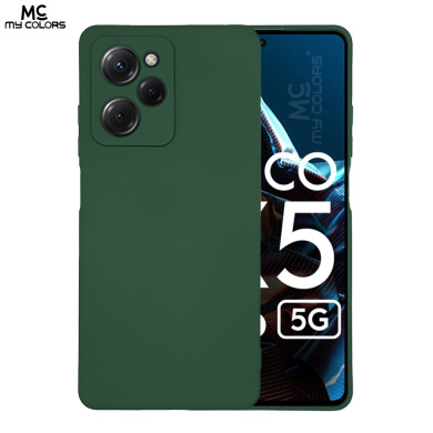 Θήκη Σιλικόνης My Colors Sonique Xiaomi Poco X5 Pro 5G Πράσινο Σκούρο