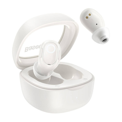 Ακουστικά Baseus Encok WM02 wireless earphone Bluetooth 5.3 Λευκό