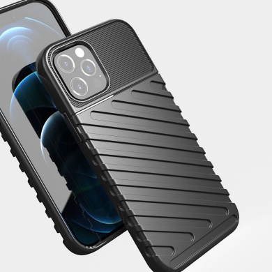 Θήκη Κινητού Thunder Case Flexible Tough Rugged Apple iPhone 15 Pro Μαύρο