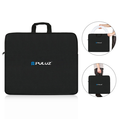 Προστατευτική Τσάντα Μεταφοράς Puluz για Ring LED Lights Μαύρο
