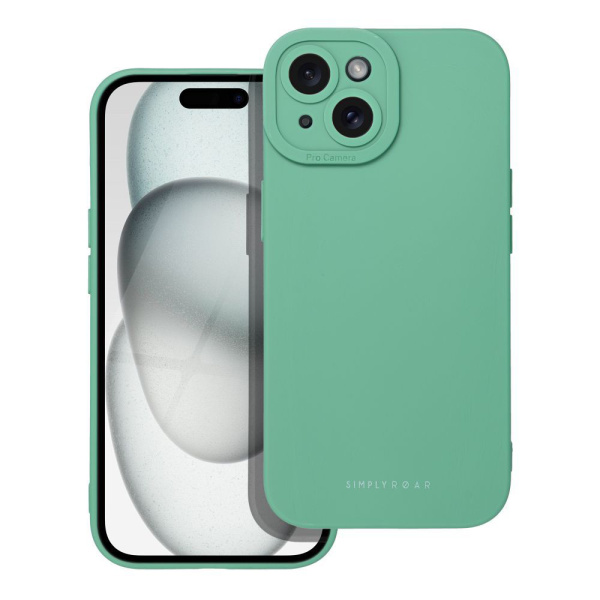 Θήκη Σιλικόνης Roar Luna Apple iPhone 15 Πράσινο