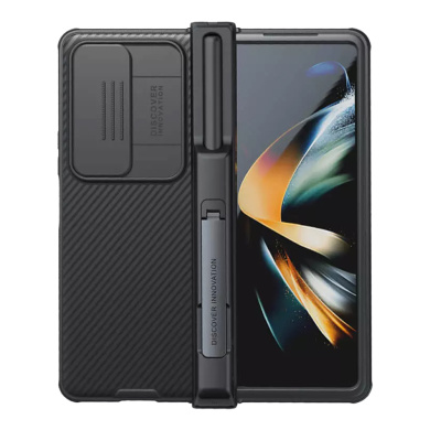 Θήκη Πλαστική Nillkin Camshield Pro (με Pen Slot & Stand) Samsung Galaxy Z Fold 4 Μαύρο