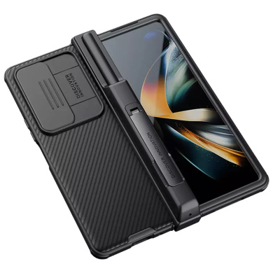 Θήκη Πλαστική Nillkin Camshield Pro (με Pen Slot & Stand) Samsung Galaxy Z Fold 4 Μαύρο
