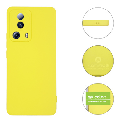 Θήκη Σιλικόνης My Colors Sonique Xiaomi Xiaomi 13 Lite 5G Κίτρινο