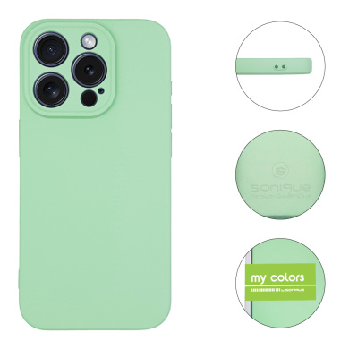 Θήκη Σιλικόνης My Colors Sonique Apple iPhone 15 Pro Βεραμάν