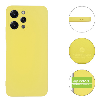 Θήκη Σιλικόνης My Colors Sonique Xiaomi Redmi 12 4G / Redmi 12 5G Κίτρινο