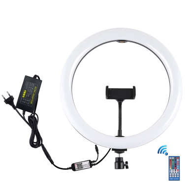 Ring Light Puluz RGBW LED 11.8" 30cm με Τρίποδο Δαπέδου 1.65cm και Βάση Κινητού (EU Plug)+ ΔΩΡΟ Τσάντα Μεταφοράς