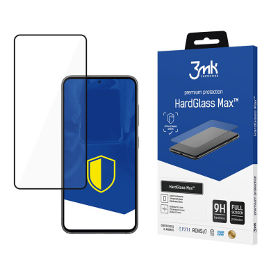 Προστατευτικό Οθόνης 3MK HardGlass Max Full Screen Samsung Galaxy S24 Μαύρο