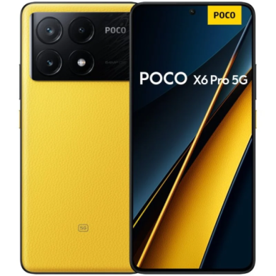 Xiaomi Poco X6 Pro 12GB Ram 512GB 5G Dual SIM-EU Yellow