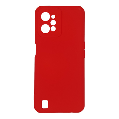 Θήκη Σιλικόνης Soft Touch Silicone Realme C31 Κόκκινο